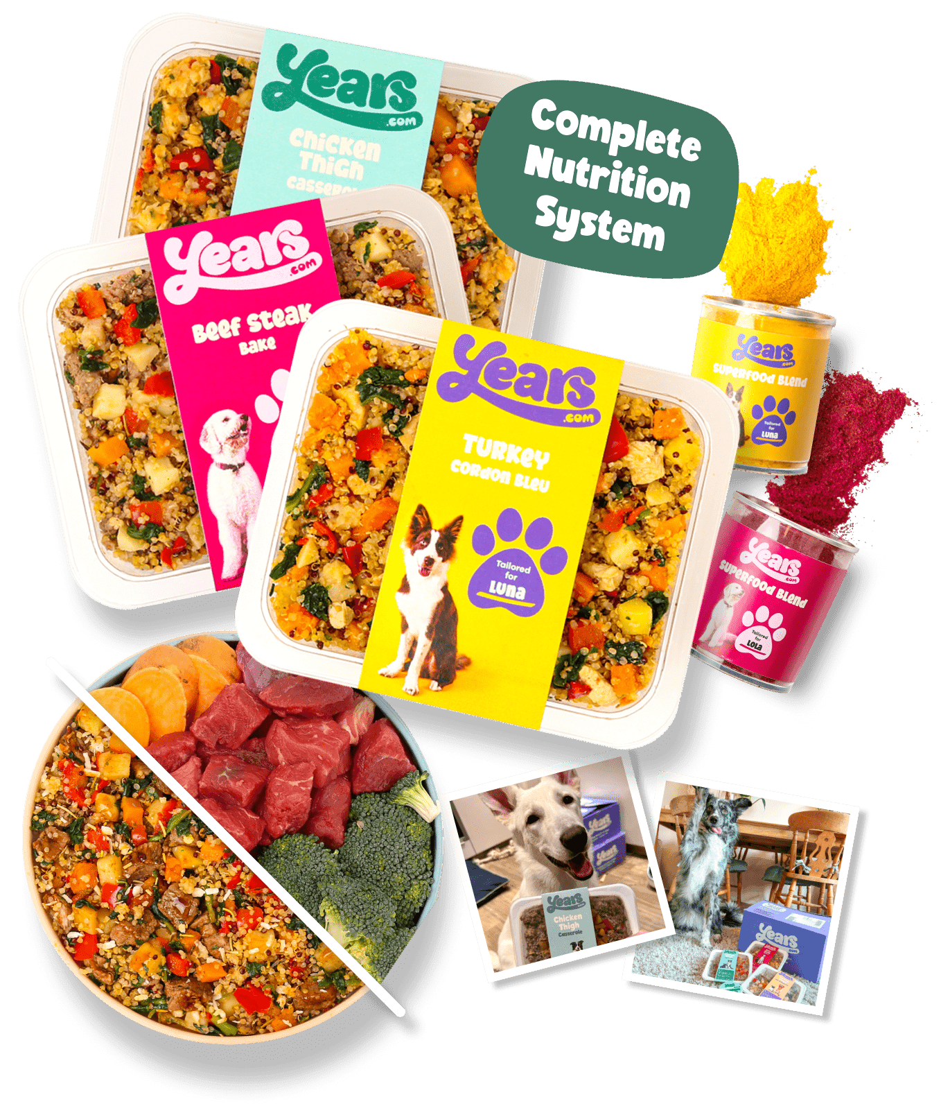 Fresh Cooked Meals for Dogs | Nutritionally Complete Dog Food